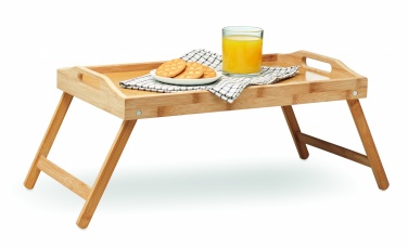 Logotrade corporate gift image of: Foldable bamboo tray